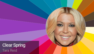 Clear spring color palette