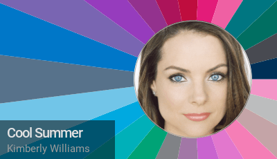 Cool summer color palette