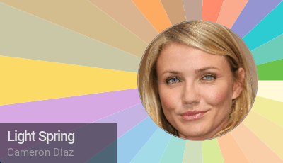 Light spring color palette